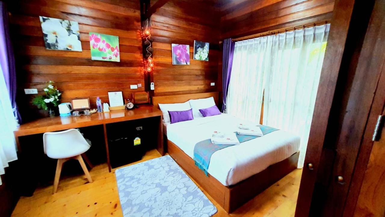 Ban Chong Phli Areeya Phubeach Resort Wooden House מראה חיצוני תמונה