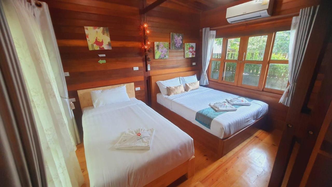Ban Chong Phli Areeya Phubeach Resort Wooden House מראה חיצוני תמונה
